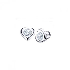 EARRINGS GARDENIA CRYSTAL