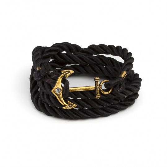 PULSERA MARÍTIMA NEGRA